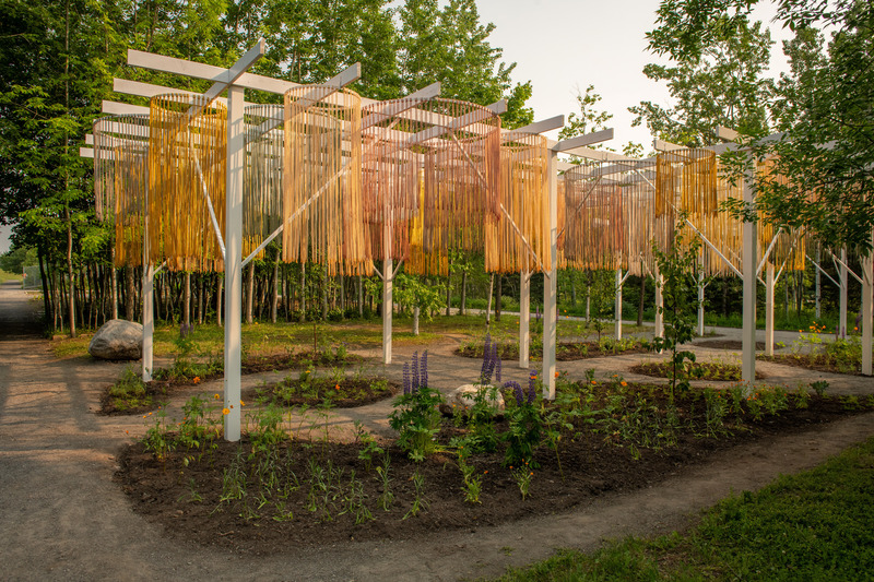 Press kit | 837-44 - Press release | Inauguration of the 24th Edition of the International Garden Festival - International Garden Festival | Reford Gardens - Landscape Architecture - Maillage - Photo credit: Martin Bond