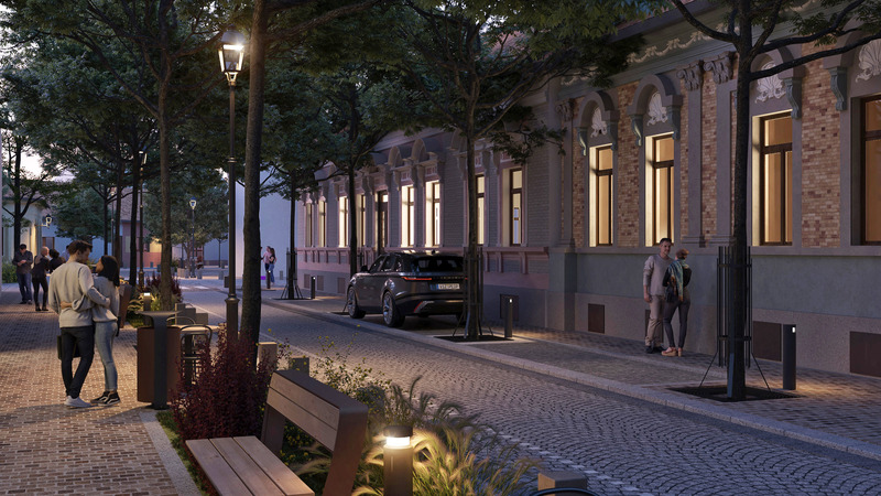 Press kit | 7027-01 - Press release | Urban Transformation of the Almaš Neighborhood - DBA ltd. - Urban Design - Photo credit: DBA rendering