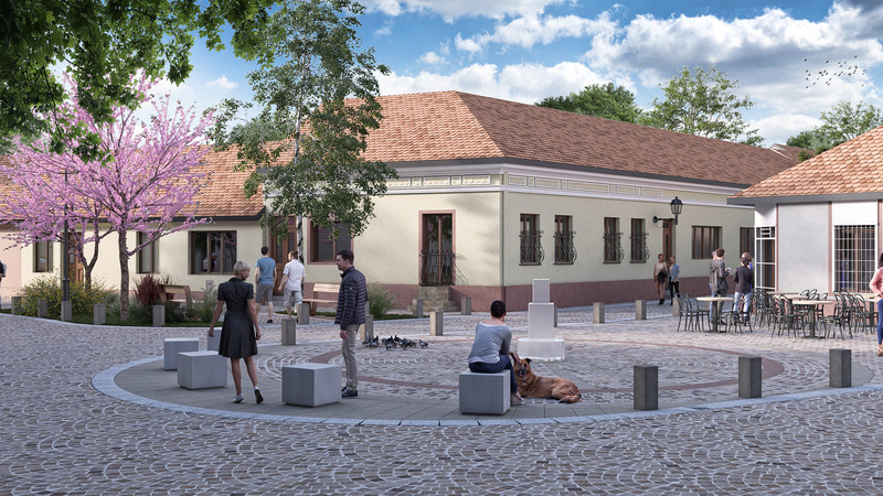 Press kit | 7027-01 - Press release | Urban Transformation of the Almaš Neighborhood - DBA ltd. - Urban Design - Photo credit: DBA rendering