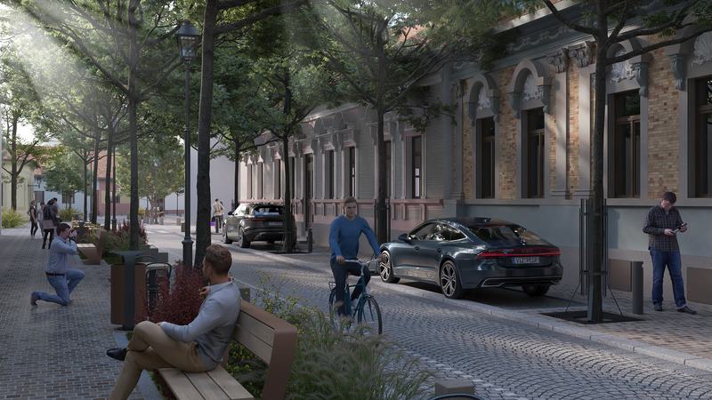 Press kit | 7027-01 - Press release | Urban Transformation of the Almaš Neighborhood - DBA ltd. - Urban Design - Photo credit: DBA rendering
