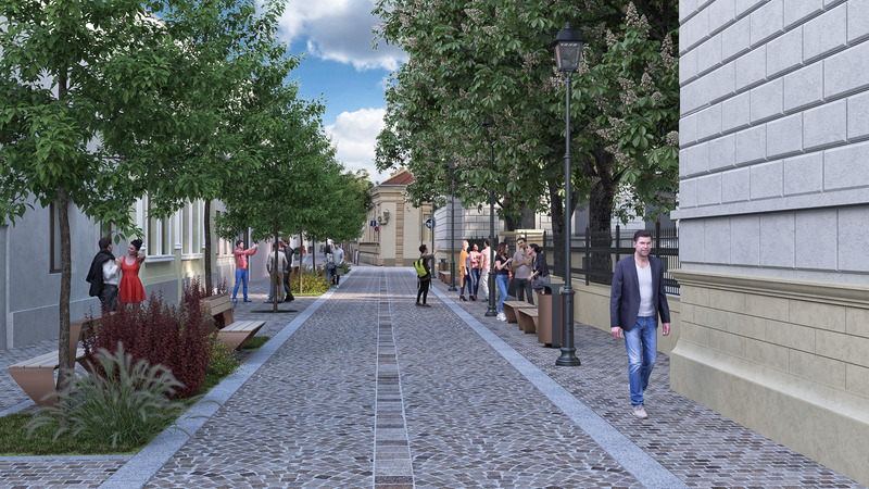 Press kit | 7027-01 - Press release | Urban Transformation of the Almaš Neighborhood - DBA ltd. - Urban Design - Photo credit: DBA rendering