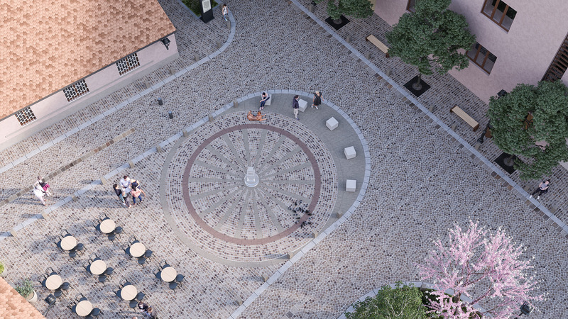 Press kit | 7027-01 - Press release | Urban Transformation of the Almaš Neighborhood - DBA ltd. - Urban Design - Photo credit: DBA rendering