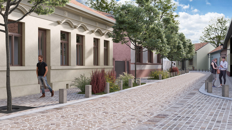 Press kit | 7027-01 - Press release | Urban Transformation of the Almaš Neighborhood - DBA ltd. - Urban Design - Photo credit: DBA rendering