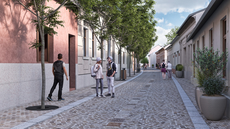 Press kit | 7027-01 - Press release | Urban Transformation of the Almaš Neighborhood - DBA ltd. - Urban Design - Photo credit: DBA rendering
