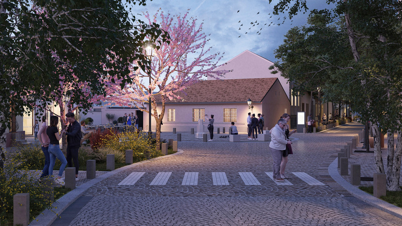 Press kit | 7027-01 - Press release | Urban Transformation of the Almaš Neighborhood - DBA ltd. - Urban Design - Photo credit: DBA rendering