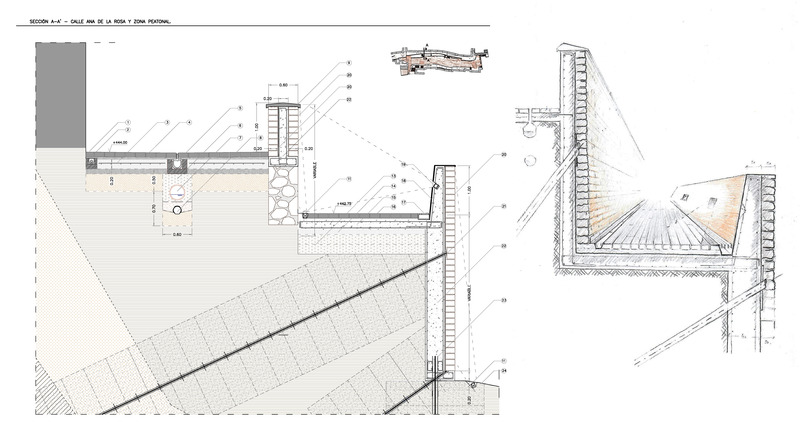 Press kit | 7022-01 - Press release | Consolidation and Enhancement of the Medieval Wall of Cabra in Spain - EYAC Arquitec - Landscape Architecture - Photo credit: EYAC Arquitec 