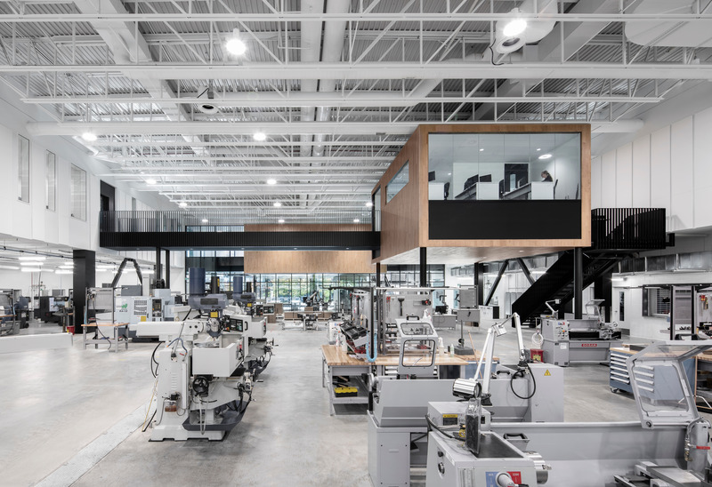 Press kit | 752-05 - Press release | The CNIMI’s New Building Embraces the Future With Open Arms - NFOE Inc. - Institutional Architecture - Photo credit: Stéphane Brügger