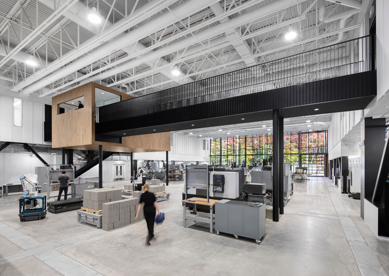 Press kit | 752-05 - Press release | The CNIMI’s New Building Embraces the Future With Open Arms - NFOE Inc. - Institutional Architecture - Photo credit: Stéphane Brügger
