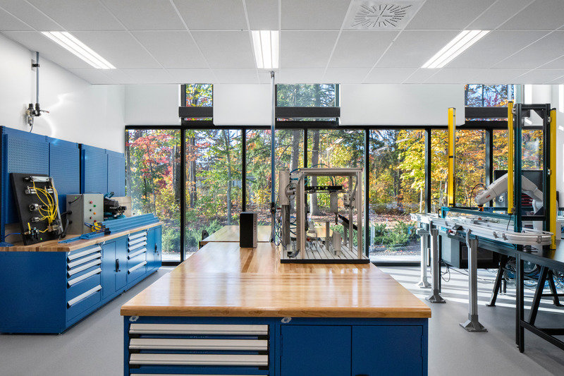 Press kit | 752-05 - Press release | The CNIMI’s New Building Embraces the Future With Open Arms - NFOE Inc. - Institutional Architecture - Photo credit: Stéphane Brügger