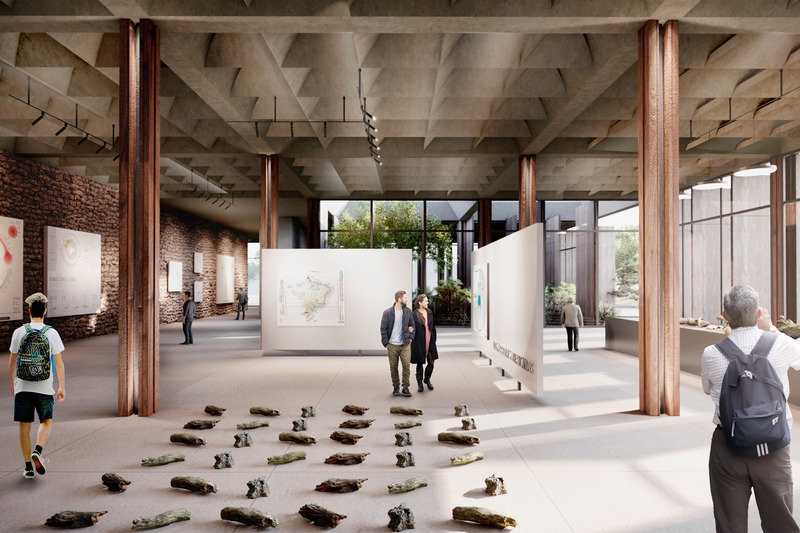 Press kit | 7008-01 - Press release | Environmental Culture Center - A-001 Taller de Arquitectura - Event + Exhibition - Museographic area - Photo credit: Jorge Yáñez