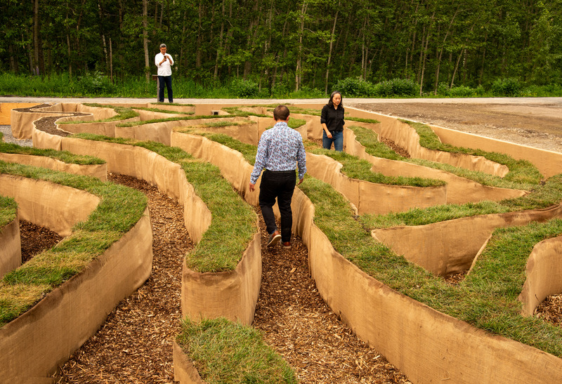 Press kit | 837-44 - Press release | Inauguration of the 24th Edition of the International Garden Festival - International Garden Festival | Reford Gardens - Landscape Architecture - S'Y RETROUVER - Photo credit: Martin Bond
