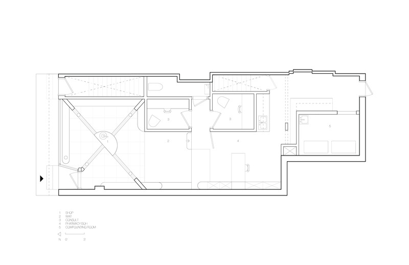 Dossier de presse | 2744-05 - Communiqué de presse | Pharmacy Lab - StudioAC - Architecture commerciale - Crédit photo : StudioAC