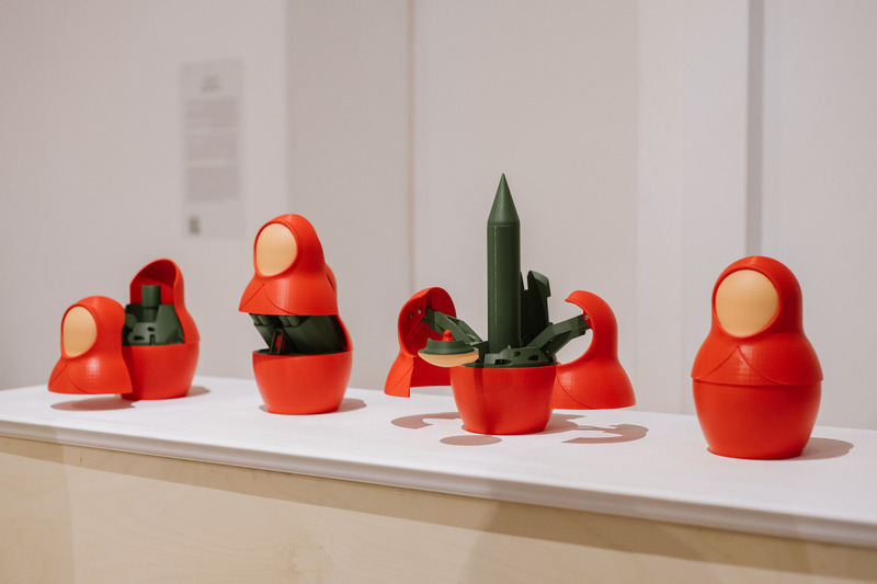 Press kit | 6944-02 - Press release | Jerusalem Design Week 2023: Exploring 'Lies & Falsehoods' - Jerusalem Design Week - Event + Exhibition - Matryoshka 2.0 by Yonatan Levi - Photo credit: Dor Kedmi