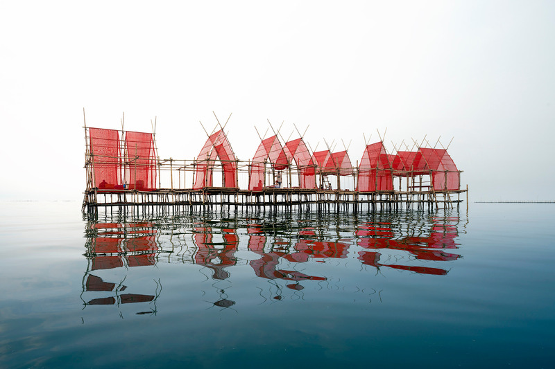 Press kit | 661-75 - Press release | World Architecture Festival 2023 Shortlist Reveals Most Inspiring Projects from Around the Globe - World Architecture Festival (WAF) - Competition - Angsila Oyster Scaffolding Pavilion by Chat Architects  - Photo credit: © W Workspace