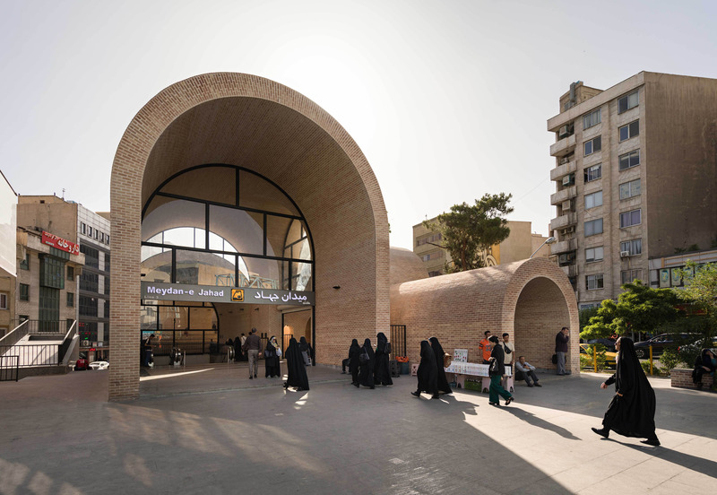 Press kit | 661-75 - Press release | World Architecture Festival 2023 Shortlist Reveals Most Inspiring Projects from Around the Globe - World Architecture Festival (WAF) - Competition - Jahad Metro Plaza by Khavarian Studio  - Photo credit: © Mohammad Hassan Ettefagh 