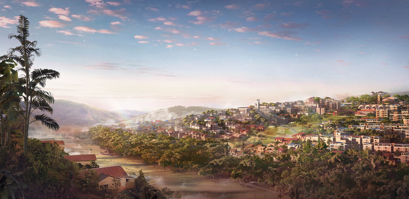 Press kit | 661-77 - Press release | WAFX 2023 Prize Winners Announced - World Architecture Festival (WAF) - Competition - <p>Smart Cities</p><p>Green City Kigali by Feilden Clegg Bradley Studios </p> - Photo credit: ©FCBStudios