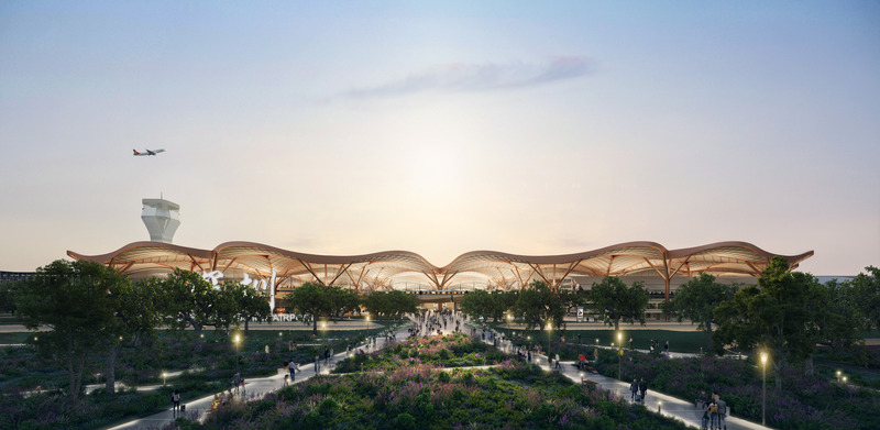 Press kit | 661-77 - Press release | WAFX 2023 Prize Winners Announced - World Architecture Festival (WAF) - Competition - <p>Smart Cities</p><p>Shenzen Airport East Integrated Transport Hub by Grimshaw </p> - Photo credit: © Grimshaw