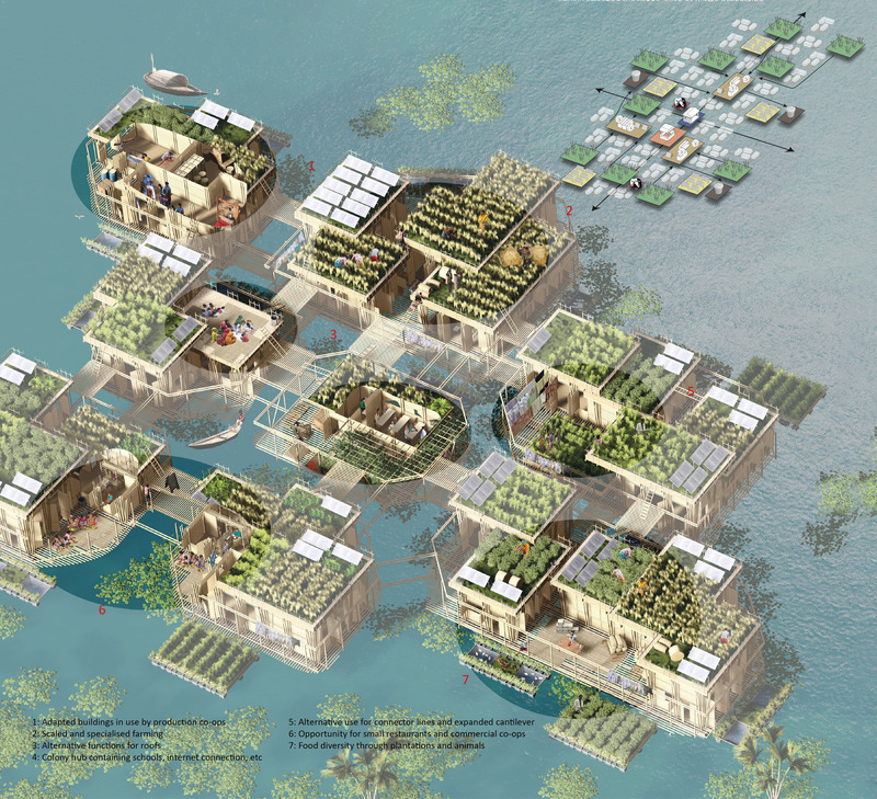 Press kit | 661-77 - Press release | WAFX 2023 Prize Winners Announced - World Architecture Festival (WAF) - Competition - <p>Water</p><p>Micro Colony by UArchitects/Misak Terzibasiyan </p> - Photo credit: © UArchitects