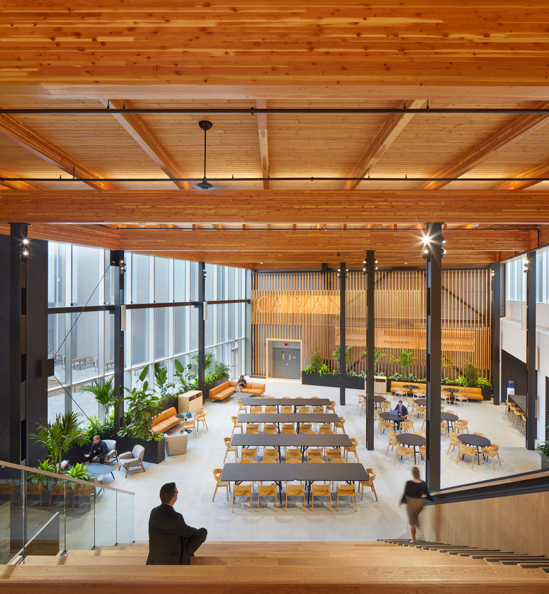 Press kit | 1132-06 - Press release | Redefining the Workplace Experience: Caivan / ABIC's New Head Office - Figurr Architects Collective - Commercial Architecture - Photo credit: Tom Arban Photography