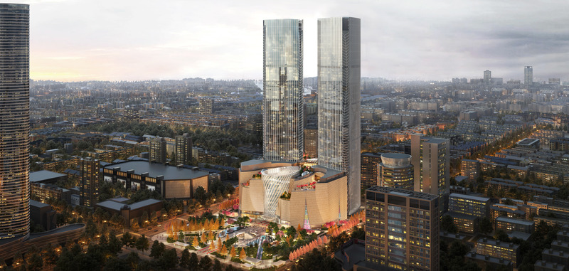 Press kit | 6990-01 - Press release | LMCA Design Infuses New Life and Significance Into Xuzhou Landmark - LMCA Design - Commercial Architecture - Photo credit: LMCA Design