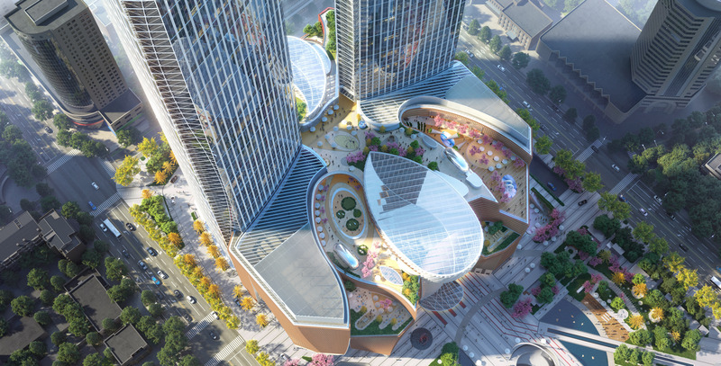 Press kit | 6990-01 - Press release | LMCA Design Infuses New Life and Significance Into Xuzhou Landmark - LMCA Design - Commercial Architecture - Photo credit: LMCA Design