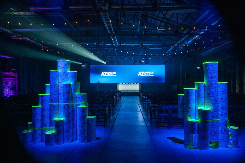Dossier de presse | 809-38 - Communiqué de presse | Meet the Winners of the 2023 AZ Awards! - AZURE Media - Concours - Sonotube Installation by Toronto's George Brown School of Design - Crédit photo : Mauricio Calero