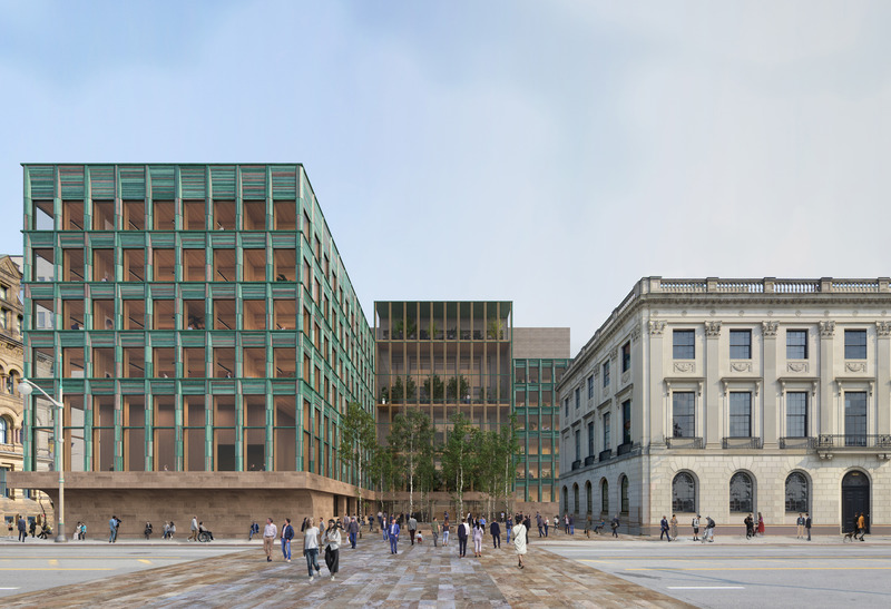 Dossier de presse | 809-38 - Communiqué de presse | Meet the Winners of the 2023 AZ Awards! - AZURE Media - Concours -  <p>Winner &amp; People's Choice in Urban Design, Unbuilt Projects</p><p><br></p><p>Zeidler Architecture in association with David Chipperfield Architects: Parliamentary Precinct Block 2, Ottawa, Canada </p>  - Crédit photo : Rendering: Studio Prospettica