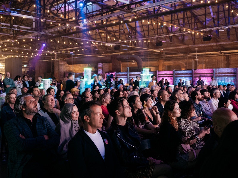 Dossier de presse | 809-38 - Communiqué de presse | Meet the Winners of the 2023 AZ Awards! - AZURE Media - Concours - Winners, finalists and guests at the Award Show during the 2023 AZ Awards Gala - Crédit photo : Arash Moallemi