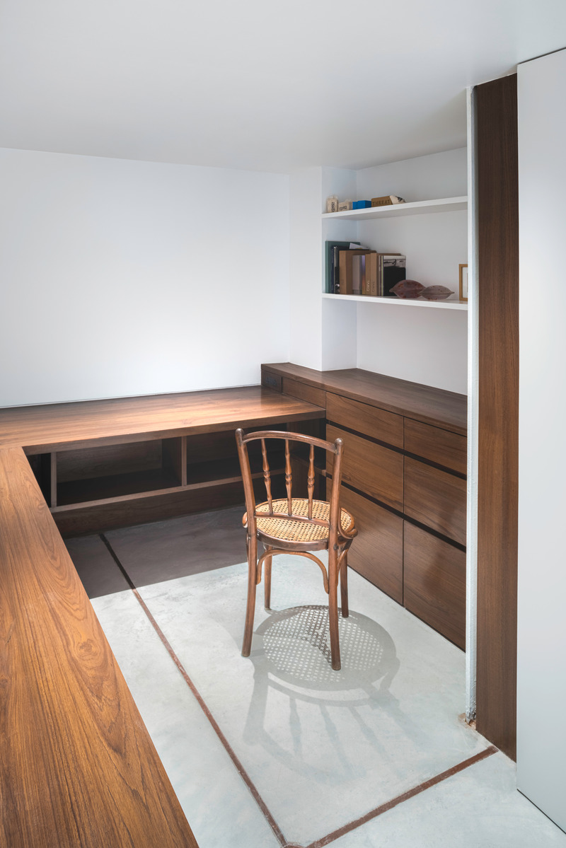 Press kit | 4016-03 - Press release | Tarq Gallery - Squareworks - Art -  Director's cabin  - Photo credit: Studio Charuau