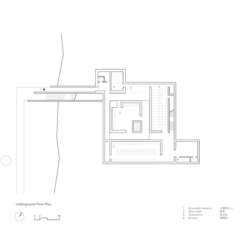 Press kit | 7030-02 - Press release | Rammed Earth Winery in Châteauneuf-du-Pape - JSPA Design - Commercial Architecture - Photo credit: JSPA Design