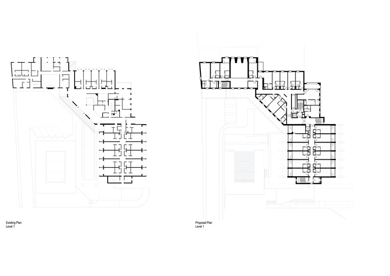 Dossier de presse | 967-03 - Communiqué de presse | Aethos Ericeira Hotel - Pedra Silva Arquitectos - Architecture commerciale - Floor Plan - Ground Level - Crédit photo : Pedra Silva Arquitectos