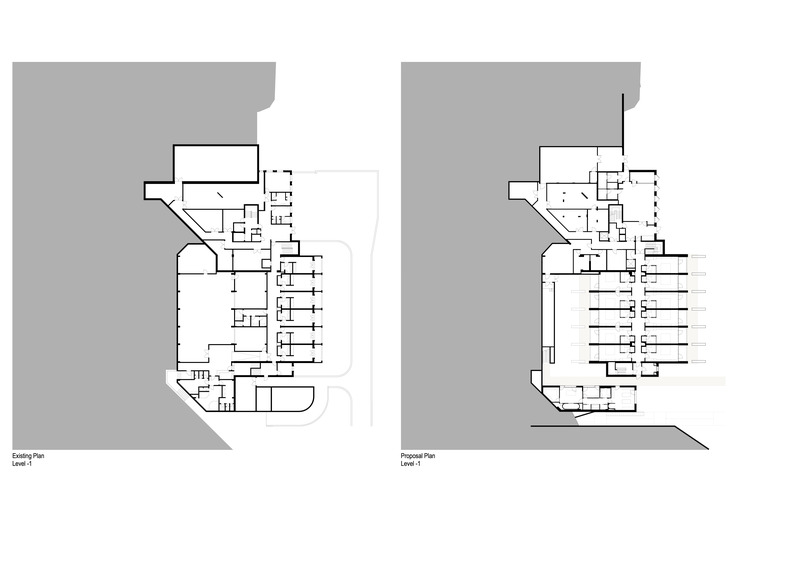 Dossier de presse | 967-03 - Communiqué de presse | Aethos Ericeira Hotel - Pedra Silva Arquitectos - Architecture commerciale - Floor Plan - Level -1 - Crédit photo : Pedra Silva Arquitectos