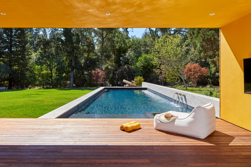 Press kit | 2757-38 - Press release | Swatt Miers Architects Serves Up California Cool with a Warm Modern Twist - Swatt Miers Architects - Residential Architecture -    Happy Valley Residence: The project team included Swatt Miers Architects, W.B. Elmer &amp; Co. (Contractor), Huettl Landscape Architecture, Yu Structural Engineering and Monterey Energy Group (Mechanical Engineering).  - Photo credit:  Russell Abraham 