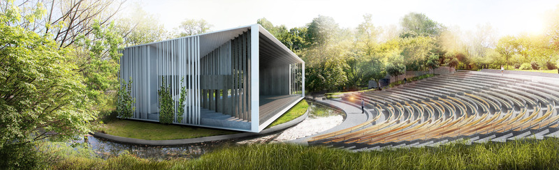 Dossier de presse | 865-51 - Communiqué de presse | Lemay réaménage le Théâtre de Verdure du parc La Fontaine et conçoit une toute nouvelle scène - Lemay - Architecture de paysage - Crédit photo : Lemay