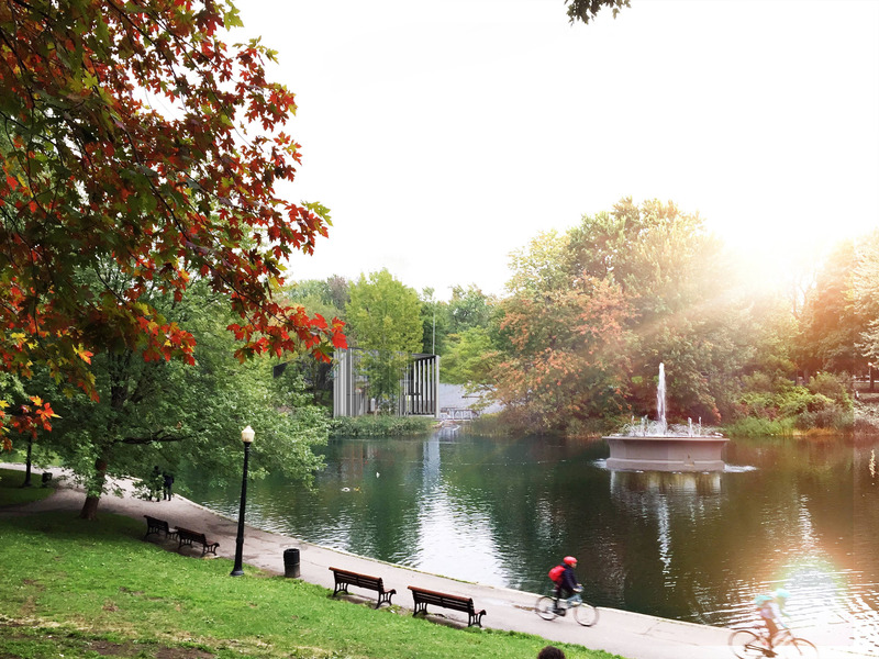 Dossier de presse | 865-51 - Communiqué de presse | Lemay réaménage le Théâtre de Verdure du parc La Fontaine et conçoit une toute nouvelle scène - Lemay - Architecture de paysage - Crédit photo : Lemay