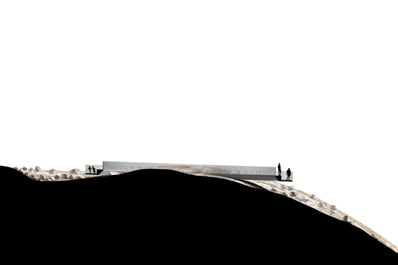 Press kit | 7178-01 - Press release | Ring of Bjólfur - Esja Architecture - Commercial Architecture - Cross section 2 - Photo credit: Design team