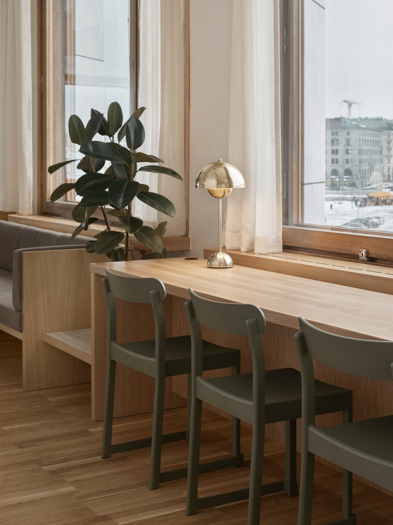 Dossier de presse | 5941-03 - Communiqué de presse | DLA Piper Helsinki Office - Fyra - Design d’intérieur commercial - Crédit photo : Riikka Kantinkoski