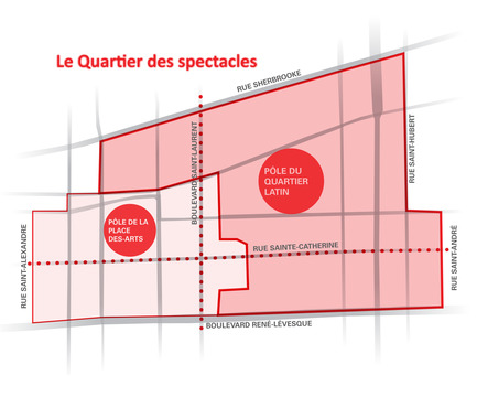 Press kit | 801-02 - Press release | Lumière sur le pôle du Quartier latin - Arrondissement de Ville-Marie - Event + Exhibition - Montréal - Quartier des spectacles