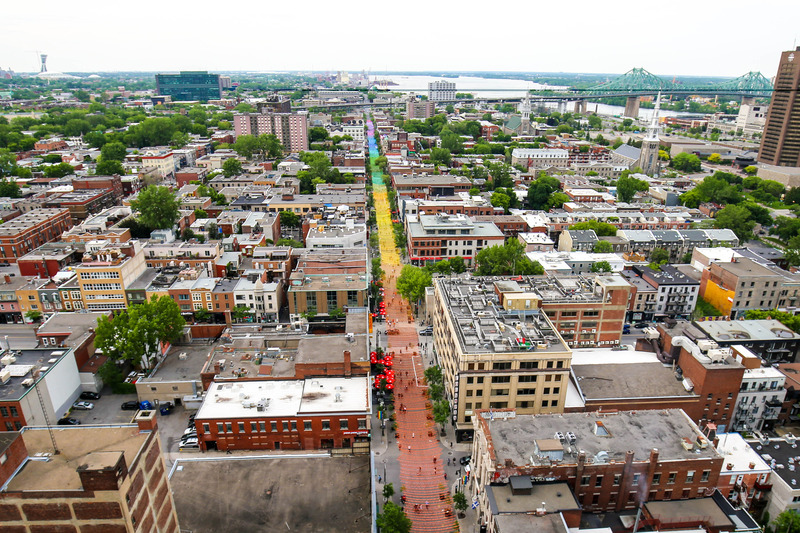 Press kit | 847-02 - Press release | Canadian Landscape Architect Claude Cormier, Designer of Innovative and Playful Public Spaces, dies at 63 - Claude Cormier Architectes Paysagistes - Landscape Architecture - 18 Shades Of Gay, Montreal - Photo credit: JF Savaria