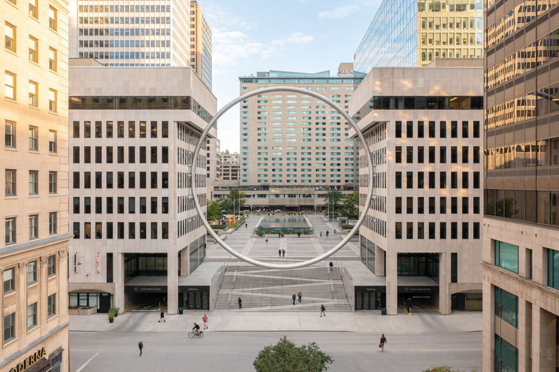 Press kit | 847-02 - Press release | Canadian Landscape Architect Claude Cormier, Designer of Innovative and Playful Public Spaces, dies at 63 - Claude Cormier Architectes Paysagistes - Landscape Architecture - The RIng, Montreal - Photo credit: David Boyer Photographe Inc.