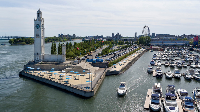 Press kit | 847-02 - Press release | Canadian Landscape Architect Claude Cormier, Designer of Innovative and Playful Public Spaces, dies at 63 - Claude Cormier Architectes Paysagistes - Landscape Architecture - Plage de l'Horloge, Montreal - Photo credit: Adrien Williams