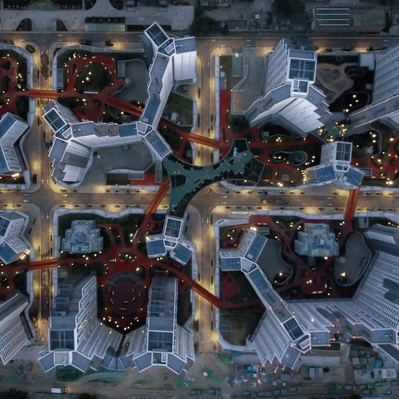 Dossier de presse | 4709-06 - Communiqué de presse | Dezeen Awards 2023 Architecture Longlist Revealed - Dezeen - Architecture résidentielle - Baiziwan Social Housing by MAD Architects - Crédit photo : ArchExist