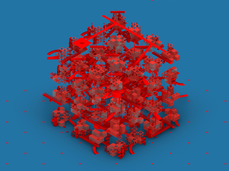 Press kit | 7182-02 - Press release | The First Ever Metaverse Architecture Biennale "Presence of the Future" 2023 Unites Global Creators to Reshape Web3 and the Metaverse - Metaverse Architecture Biennale - Event + Exhibition - Villete-verse, the pavilion of many pavilions by UIC Barcelona - Photo credit: Metaverse Architecture Biennale