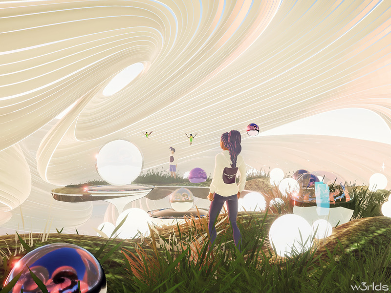 Press kit | 7182-02 - Press release | The First Ever Metaverse Architecture Biennale "Presence of the Future" 2023 Unites Global Creators to Reshape Web3 and the Metaverse - Metaverse Architecture Biennale - Event + Exhibition - Your Digital Footprint by Mariana Cabugueira Studios - Photo credit: Metaverse Architecture Biennale