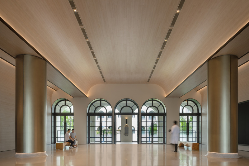 Dossier de presse | 3531-10 - Communiqué de presse | Enhance International Medical Center - Vermilion Zhou Design Group - Architecture institutionnelle - Crédit photo : Jian Quan Wu<br>