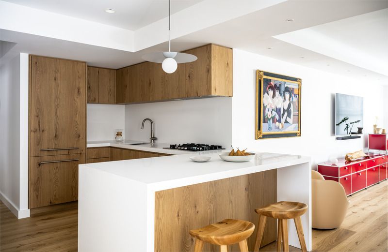 Dossier de presse | 6991-02 - Communiqué de presse | Palmer Apartment - Fernando Fisbein Architect - Design d’intérieur résidentiel - Kitchen - Crédit photo : Alan Tansey
