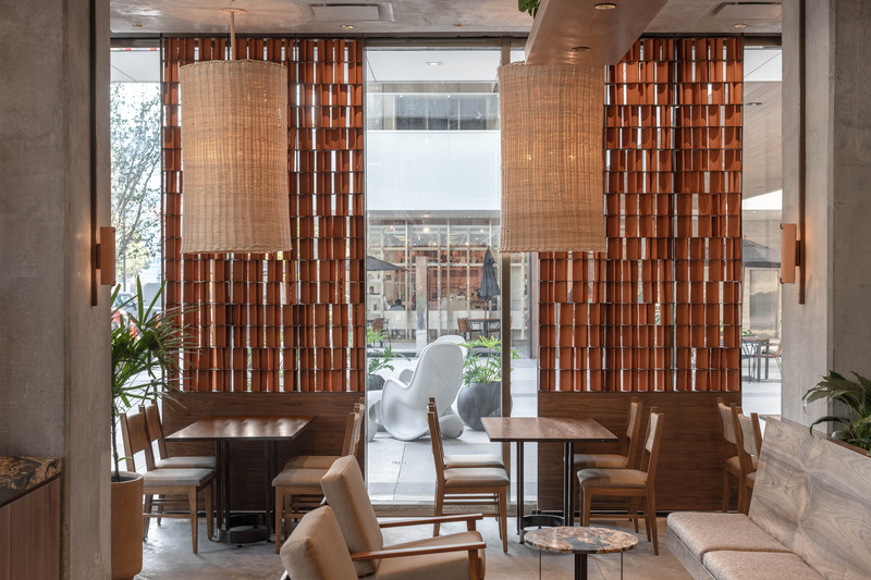 Dossier de presse | 6391-02 - Communiqué de presse | Kali Mexican Coffee Roasters - Concentrico - Design d’intérieur commercial - Crédit photo : Paco Alvarez / Recording Architecture