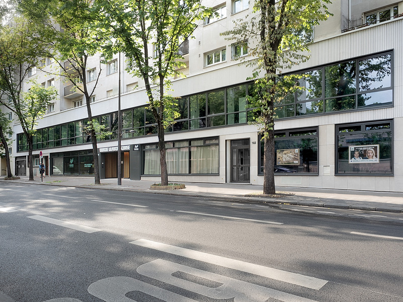 Dossier de presse | 7344-01 - Communiqué de presse | Réhabilitation des bureaux de l'association Vaincre la Mucoviscidose - WGA + métrotope + studio trame - Architecture commerciale - Crédit photo : Architecture : WGA + métrotope + studio trame / Photo : Marie Ward