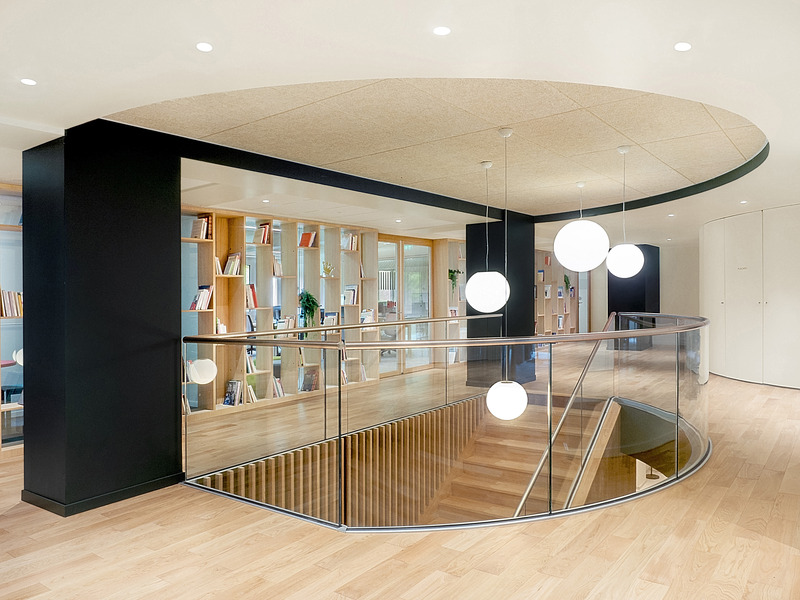 Dossier de presse | 7344-01 - Communiqué de presse | Réhabilitation des bureaux de l'association Vaincre la Mucoviscidose - WGA + métrotope + studio trame - Architecture commerciale - Crédit photo : Architecture : WGA + métrotope + studio trame / Photo : Marie Ward