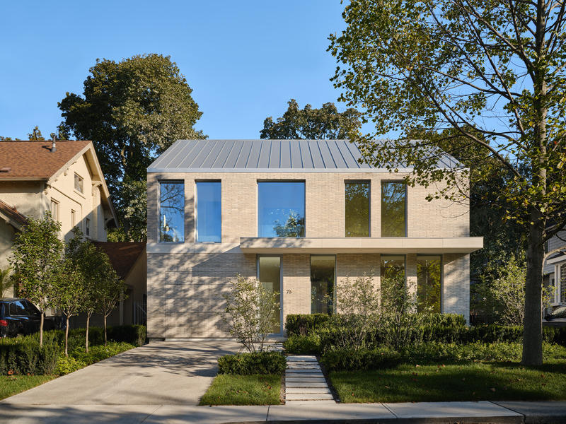 Dossier de presse | 2744-04 - Communiqué de presse | Lawrence Park - StudioAC - Architecture résidentielle - Front - Crédit photo : Doublespace Photography